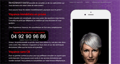 Desktop Screenshot of experience-voyance.com