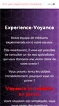 Mobile Screenshot of experience-voyance.com